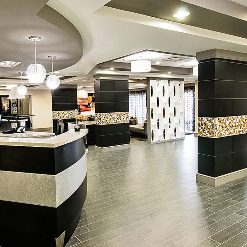 tile trends in hospitality