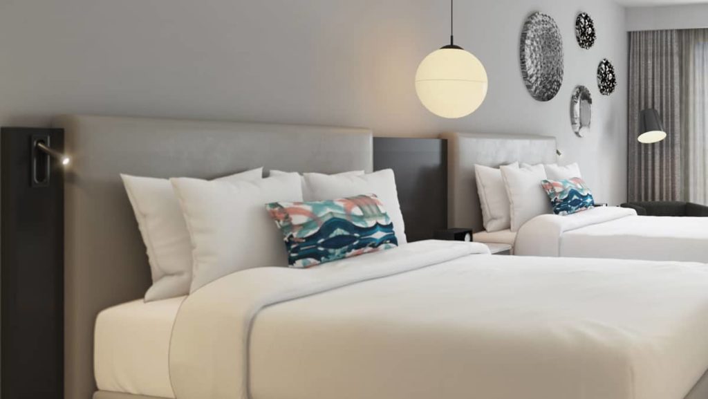hospitality top of bed trends